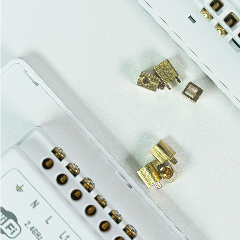 Công Tắc Cảm Ứng 2 Nút Bluetooth Mesh Hunonic Datic Màu Đen
